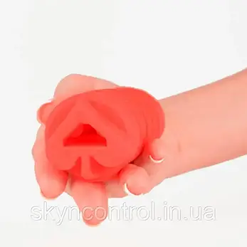 Мастурбатор ротик Lingox Poker Spade Edition, фото 2