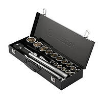 Професійний набір інструментів INTERTOOL ET-8321 з головками 3/4", набір 21 предмет Cr-V STORM