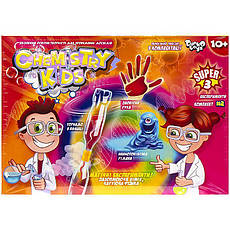 Набір для проведення дослідів «CHEMISTRY KIDS» економить укр., фото 5
