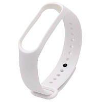Ремінець для Xiaomi Mi Band 3/4 Silicone, White