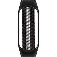 Ремінець для фітнес браслету Mi Band 5/6 Milanese Black/Silver