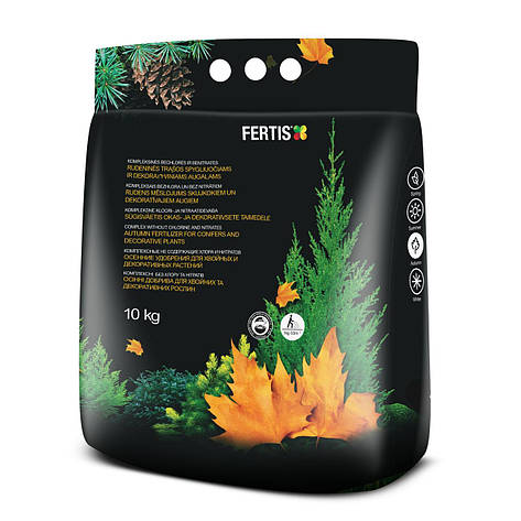 Добриво осіннє для хвої NPK 5-15-25 (10 кг) FERTIS, фото 2