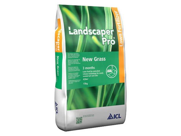 Комплексне мінеральне добриво LandscaperPro New Grass, NPK: 20+20+8 (2-3 місяці), ICL, 15кг, фото 1