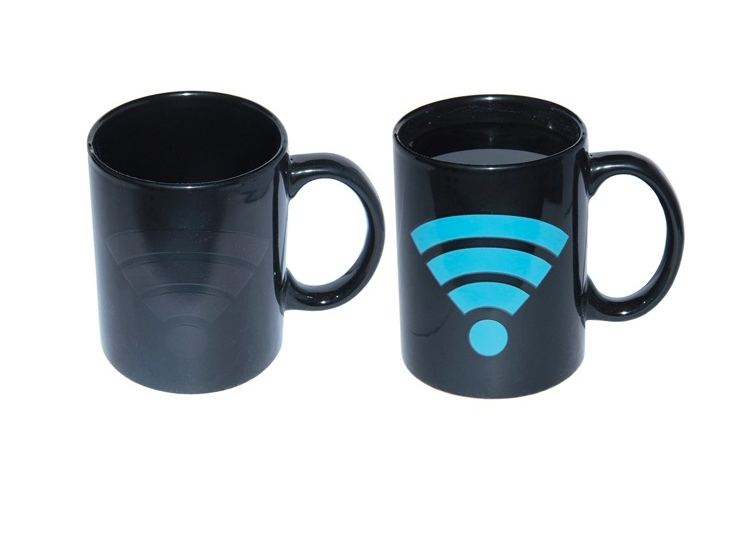 Кружка-хамелеон Чорна загадка, 380 мл Wi-Fi