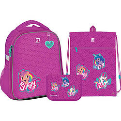 Набір рюкзак Kite + пенал + сумка для взуття SET_LP22-555S My Little Pony