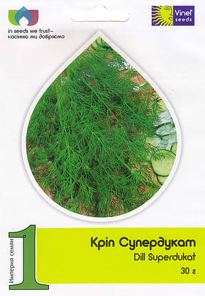 Насіння кропу Супердукат 30 г, Імперія насіння, фото 1