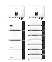 Комплект: гібридний трифазний інвертор Stromherz на 10 кВт S-10KTL-ESS та АКБ LiFePO4 на 6.9 кВт/г