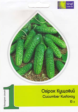 Насіння огірків Кущовий 10 г, Імперія насіння, фото 1