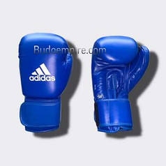 Боксерські рукавички з ліцензією AIBA ↓ сині select ADIDAS AIBAG1