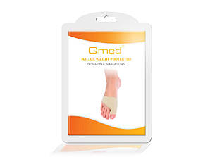 Бандаж вальгусний з силіконовою вставкою Qmed Hallux valgus protector I206