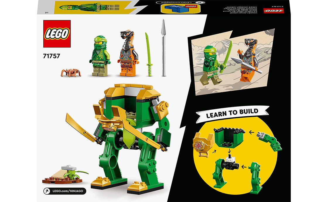 Купить LEGO NINJAGO Робот-ниндзя Ллойда, цена 699 грн — Prom.ua (ID ...
