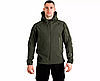 Чоловічий тактичний костюм Softshell Spartan демісезонний (Olive) розмір — S, фото 4