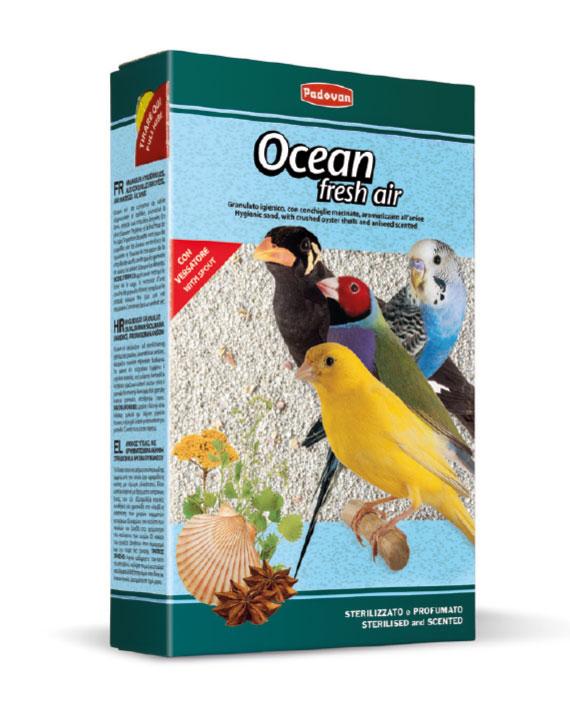 Наповнювач для птахів Padovan Ocean Fresh Air Мінеральний поглинаючий 1 кг (PP00076)
