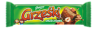 Вафли хрустящие с ореховым кремом в молочном шоколаде Grześki в упаковке 36 г*36 шт Goplana Польша