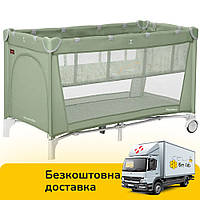 Детский игровой манеж CARRELLO Piccolo+ CRL-11501/2 Mint Green Зеленый