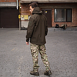 Військова тактична куртка Soft Shell Grifon хакі, фото 5