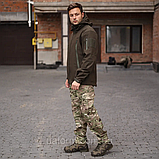 Військова тактична куртка Soft Shell Grifon хакі, фото 8