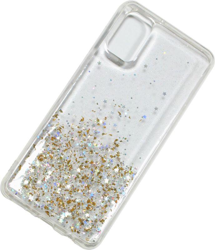 Накладка SA A415 clear/gold Confetti