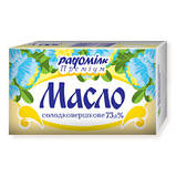 Масло селянське солодковершкове 73% жирності в ящиках по 10 кг,  ТМ Радомілк, фото 4