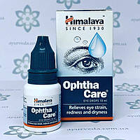 Ophtha Сare Eye Drops Himalaya (Глазні краплі Опхта Кеа) 10 мл. напруга очей, інфекція, запалення.