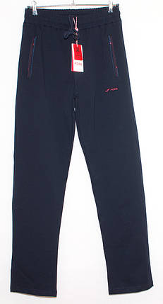 Спортивні штани чоловічі чорні Fore 9705M,L,XL,XXL,3XL темно синій, Виберіть розмір, фото 2