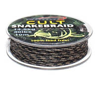 Лідкор Climax Cult Snakebraid 40Lb 10м weed "Оригінал"