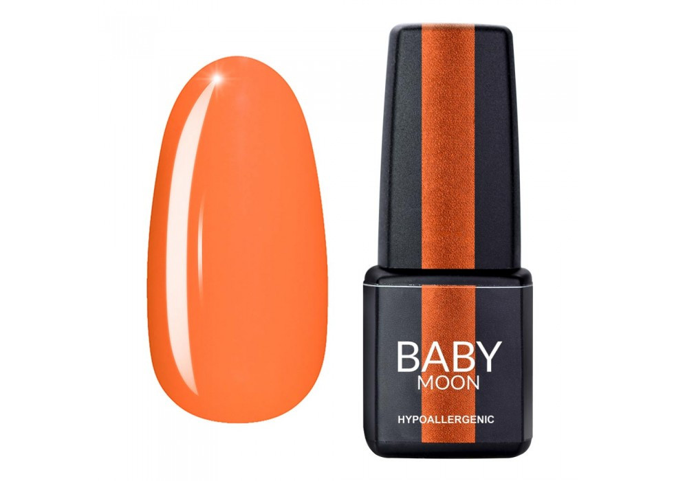 Гель лак Baby Moon Perfect Neon Gel polish № 006 лососевий 6 мл