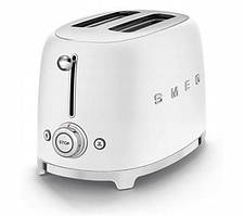 Тостер Smeg TSF01WHMEU білий, матовий 950 Вт