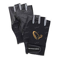 Перчатки Savage Gear Neoprene Half Finger Black XL "Оригинал"