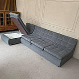 Розкладний тканинний диван з нішею, фото 4