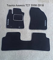 Ворсовые коврики Toyota Avensis T27 2008-2018