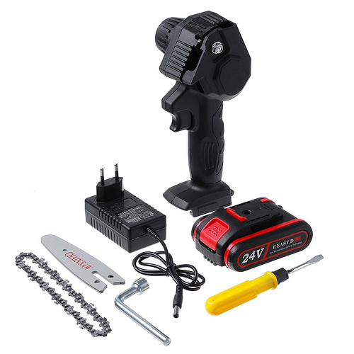 Купить Аккумуляторная цепная мини пила по дереву Electric Saw для ...