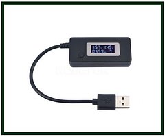 Тестер USB напряжения (USB Charger Doctor) KCX-017, черный