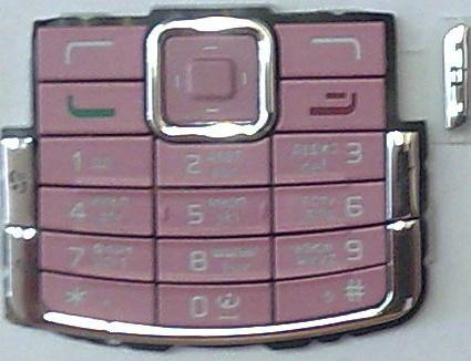 Клавіатура Nokia N72 rose orig
