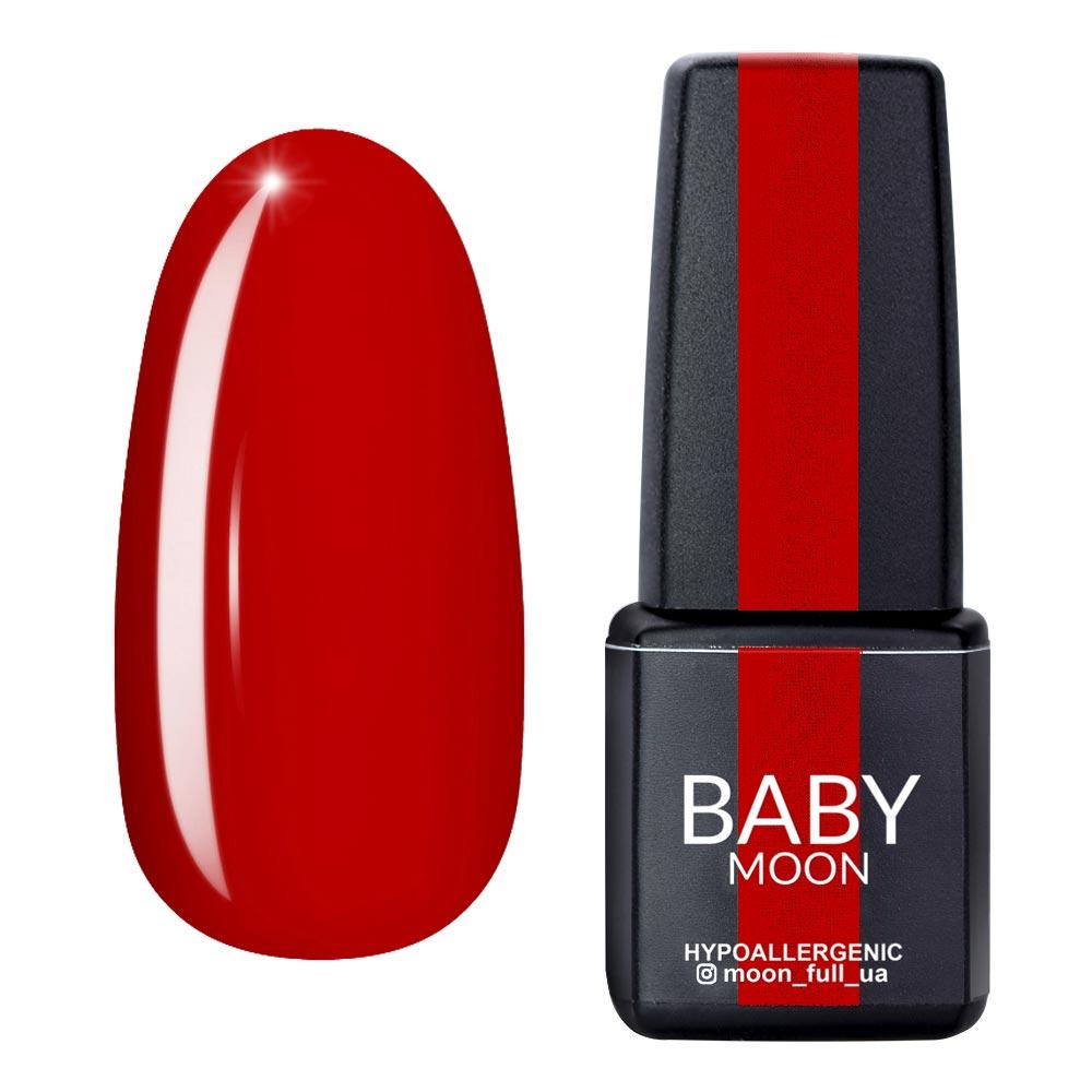 Гель лак Baby Moon Red Chic Gel polish №006 класичний червоний 6 мл