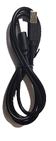 Дата кабель micro-USB 1m с разъемом 10 мм (длинный хвост), белый и черный