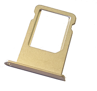 Держатель SIM-карты (Nano sim tray) iPhone 6, золотой
