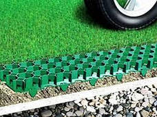 Решітка Hexpave темно-зелена 8102-DGN UA (505*580*30) 0,29м2, екопарковка, модульна газонна решітка, РГ, фото 4