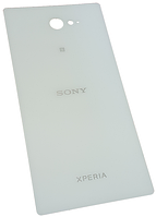 Батарейная крышка для Sony D2302, D2303, D2305, D2306, Xperia M2 без NFC White