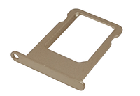 Держатель SIM-карты iPhone (Nano sim tray) 5S, золотой