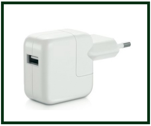 Сетевое Зарядний пристрій для Apple iPad, 12 W, Model A1401