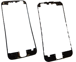 Подложка, пластиковая рамка для переклейки стекла для Apple iPhone 6, черная
