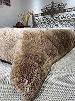 Меховое одеяло-плед «Травка» 200/230см