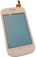 Сенсорний екран (тачскрин) для Alcatel One Touch 4015D POP C1 White