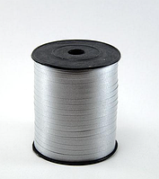 Стрічка для кульок сіра 300 м 5 мм, стрічка для кріплення повітряних кульок Україна