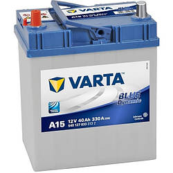 Акумулятор автомобільний Varta 6СТ-40 BLUE dynamic (A15)