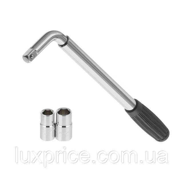 Ключ балонний телескопічний, 17/19, 21/23мм INTERTOOL HT-1605    Luxprice, фото 1