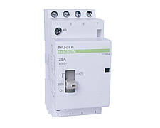 Модульний контактор з ручним керуванням Noark 20А 4NO 220-240V АС Ex9CH2040M 111633