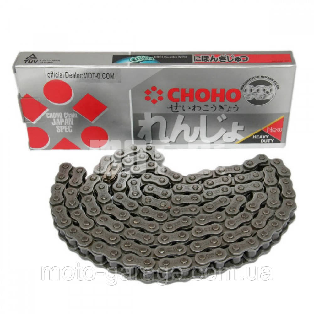 Ланцюг привідний Choho 520Hx122L, Посилений, Viper, Forte, Spark, Geon, Loncin, Exdrive,