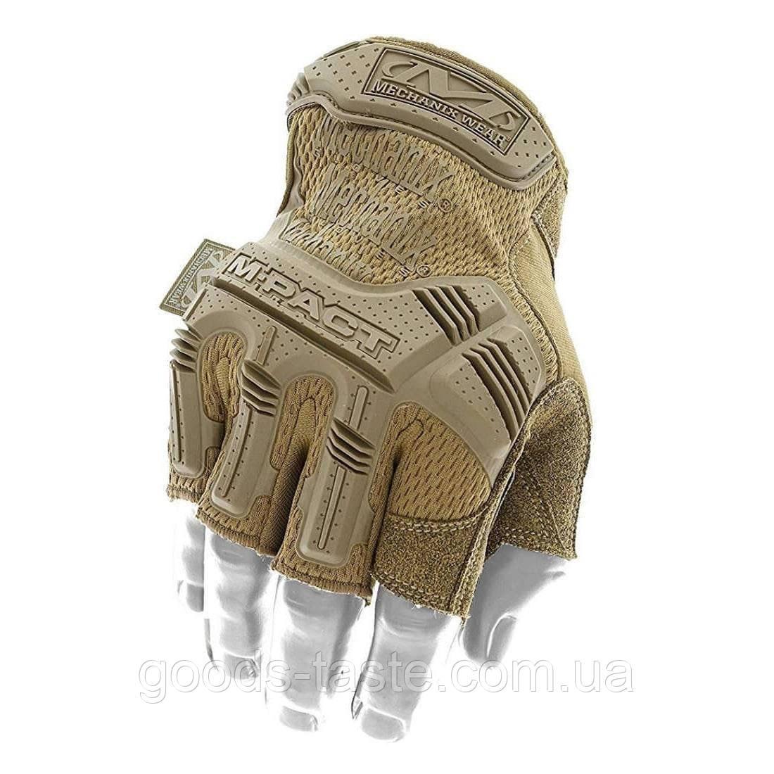 Рукавички кує без пальців MECHANIX M-Pact Fingerless, М розмір